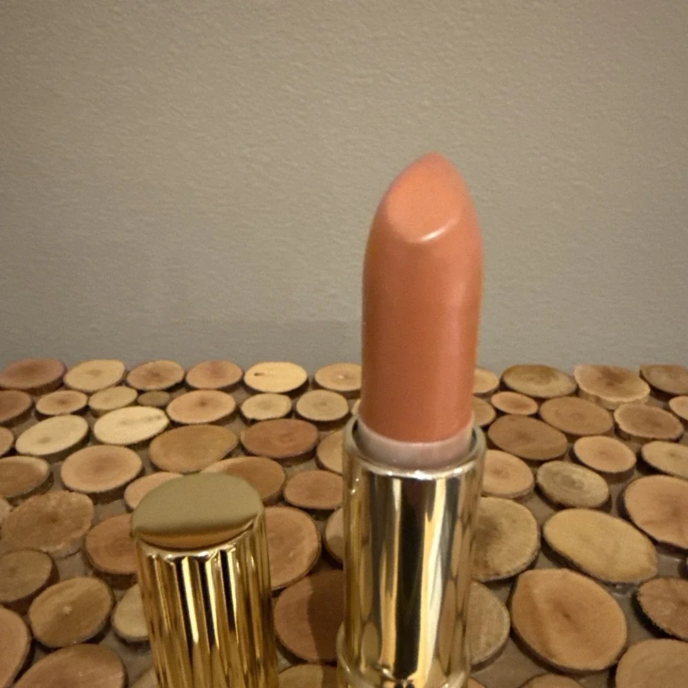 NEW ESTEE‎ LAUDER ALL-DAY LIPSTICK MOCHA PINK - GOLD TUBE